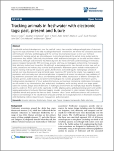 Tracking animals in freshwater with electronic tags: past, present and  future - ResearchOnline@JCU